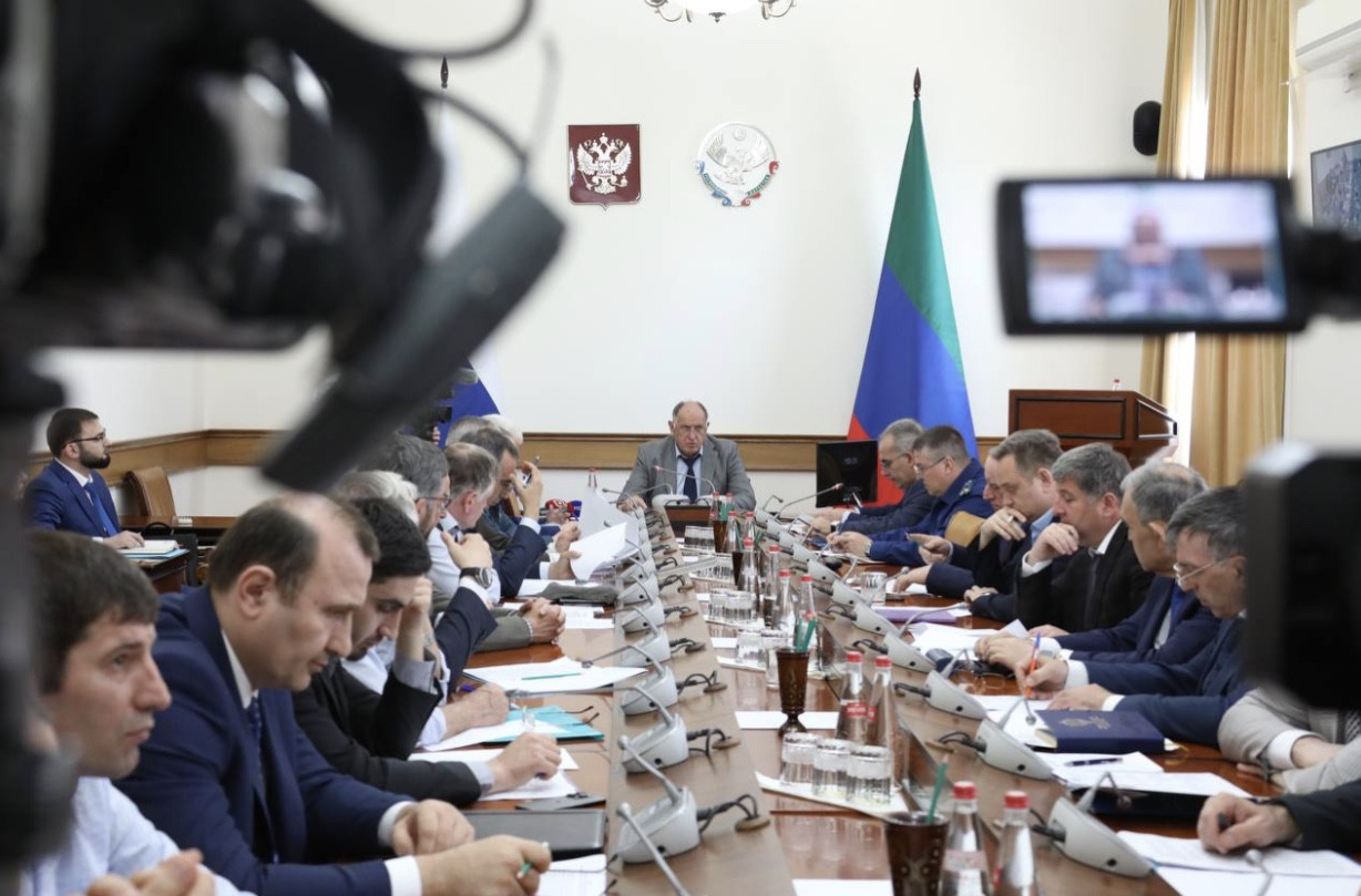 Заседание по вопросу предотвращения негативного воздействия вод в период весеннего паводка.